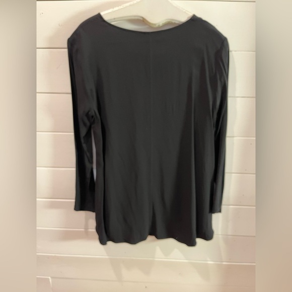 🖤 MAX VOLMARY – Black Flowing Blouse – Size 42 - Picture 7 of 14